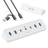FIDECO 7 Ports USB 3.2 GEN1 Hub,5 Gbps for Gamer/ worker