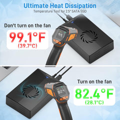 FIDECO USB 3.0 3.5″ External Hard Drive SATA HDD Enclosure