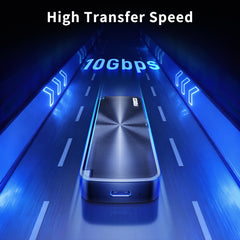 FIDECO M.2 NVMe SSD Enclosure USB3.2 10Gbps Easy to PC Gaming&Data transfer