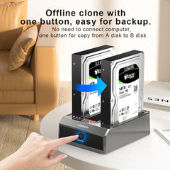3 bay IDE/SATA 2.5 3.5 HDD SSD Hard Drive Docking Station Support Offline Clone
