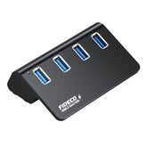 FIDECO 4-Port USB 3.2 Gen 2 Hub 10Gbps High-Speed USB Hub