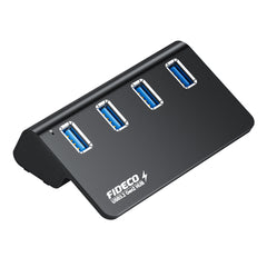 FIDECO 4-Port USB 3.2 Gen 2 Hub 10Gbps High-Speed USB Hub