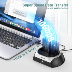 FIDECO 2.5 3.5 INCH SATA Hard drive m.2 NVMe SATA SSD Dock Station