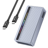 FIDECO USB 4 40Gbps Type C NVMe Enclosure with cooling fan