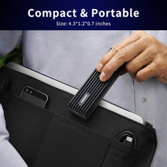 FIDECO 10Gbps usb 3.1 M.2 2230/42/60/80 NVME SSD Enclosure Case