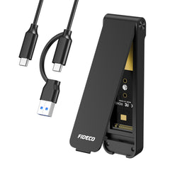 FIDECO 10Gbps usb 3.1 M.2 2230/42/60/80 NVME SSD Enclosure Case