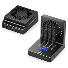 FIDECO 4 Bay USB 4 40Gbps M.2 NVMe SSD Docking Duplicator