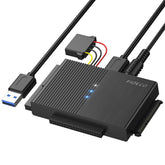 FIDECO USB 3.0 To 2.5 3.5 inch SATA IDE HDD SSD Adapter