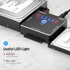 FIDECO 2.5 3.5″ SATA or IDE TO USB 3.0 Hard Drive Adapter Duplicator