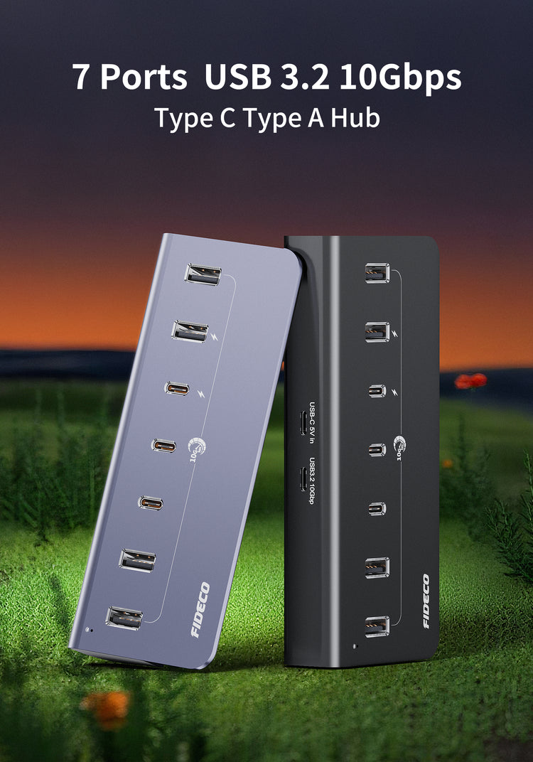 FIDECO-SSD Enclosure, HDD/SSD Docking, USB HUB, PC Peripherals
