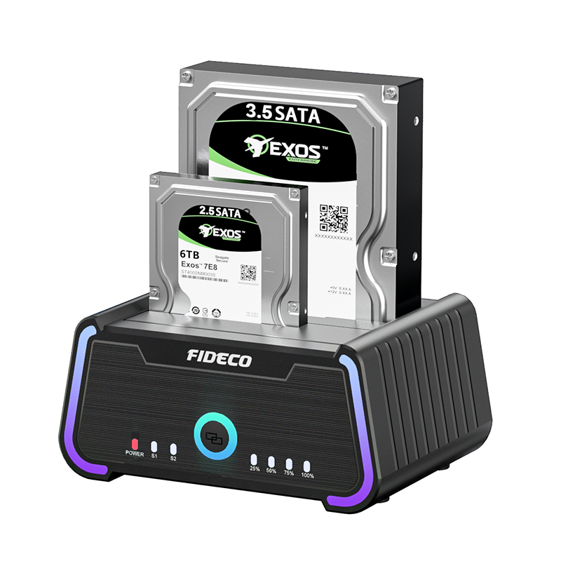 Hdd Docking Ssd Reader Sata To Usb FIDECO Hard Drive Docking