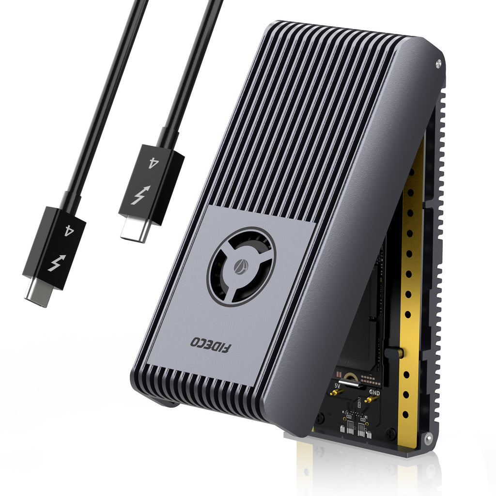 FIDECO M.2 NVMe SSD Gehäuse, USB 3.2 Gen 2 M.2 NVM Produktbild-Vorschau 8
