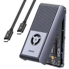 FIDECO 80Gbps M.2 NVMe SSD Enclosure Compatible with Thunderbolt 5
