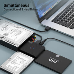 FIDECO USB3.0 TO IDE/SATA Converter SSD HDD Adapter