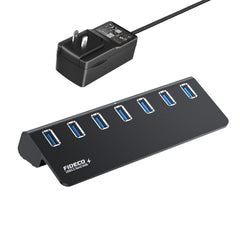FIDECO 7 Ports USB3.2 HUB 10Gbps for Keyboard mouse