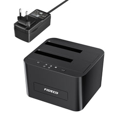 FIDECO SATA 2.5″ 3.5″ HDD SSD USB 3.0 Hard drive Dock Station